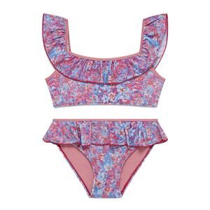 Boardies® Girls Boardies¨ Ditzy Older Girls Ruffles Bikini Set